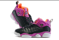 New Jordan Team 2 GS Black Purple Shoes